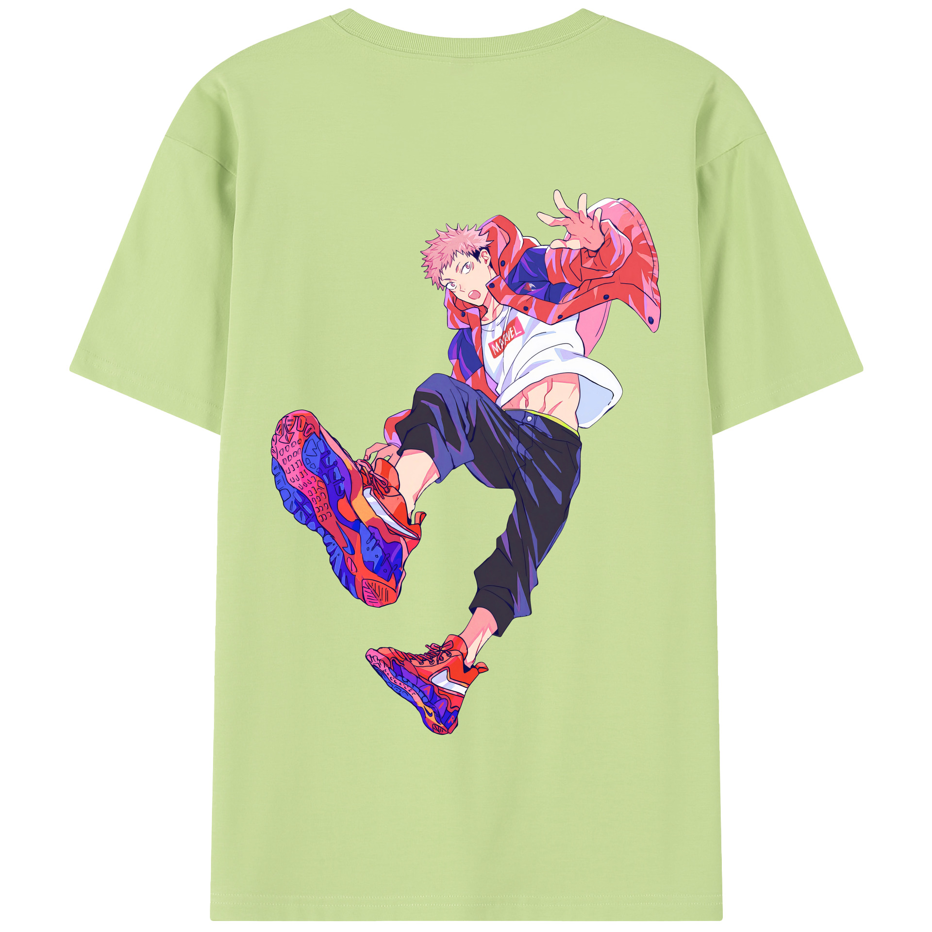（画像用） 呪術廻戦 Jujutsu Kaisen 綿100％半袖Tシャツ（背面プリント）